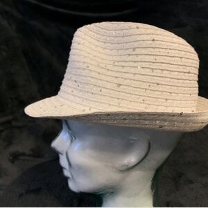 Elegant White Women's Fedora Hat